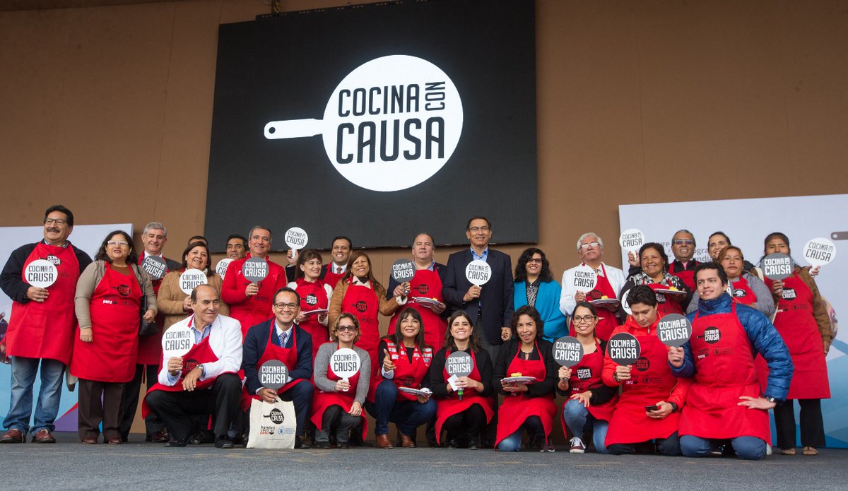 Lanzamiento de la segunda temporada de “Cocina con Causa” – Colegio de  Nutricionistas del Perú